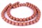 TheBeadChest 14mm Natural Round Wood Beads, Wooden Beads Loose Wood Spacer Beads for DIY Jewelry Making, 4 Sizes (8mm, 10mm, 12mm, 20mm) - Orange